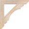 Ekena Millwork Olympic Slat Smooth Bracket, Douglas Fir, 3 1/2"W x 26"D x 26"H BKT04X26X26OLY06SDF - alternate 2
